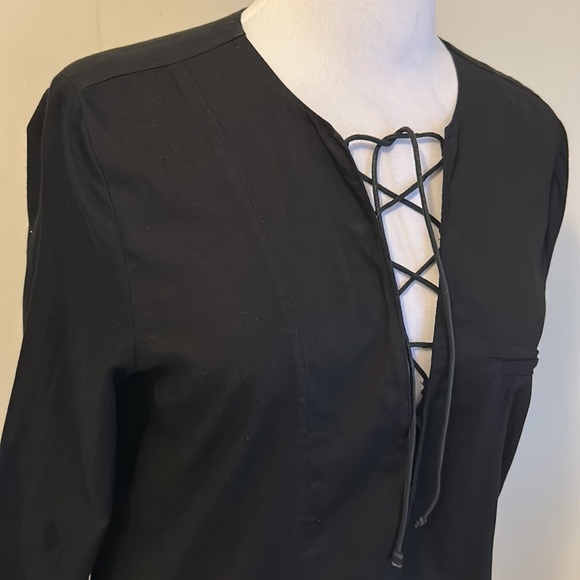 McGuire Penelope Lace Up Shirt in Anisette - Picture 6 of 8